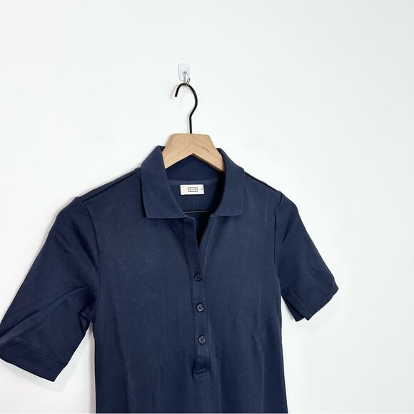 AYR The Scout Dress in Seashell Collared NEW Navy Preppy size XS - Picture 4 of 8